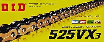 Amazon.com: DID (525VX3G110ZB) Gold 110 Link High